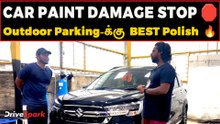 Outdoor Parking-ல Car Safe-ஆ? 😳 | UV Protection + Water Test | Best Car Polish? | Tamil