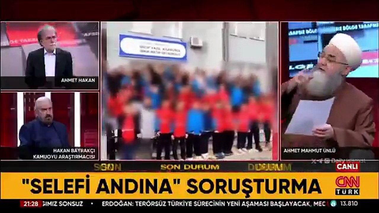 Okulda 'selefi' yeminine Cübbeli Ahmet de tepki gösterdi: 'Hükümete karşı bir provokasyon'
