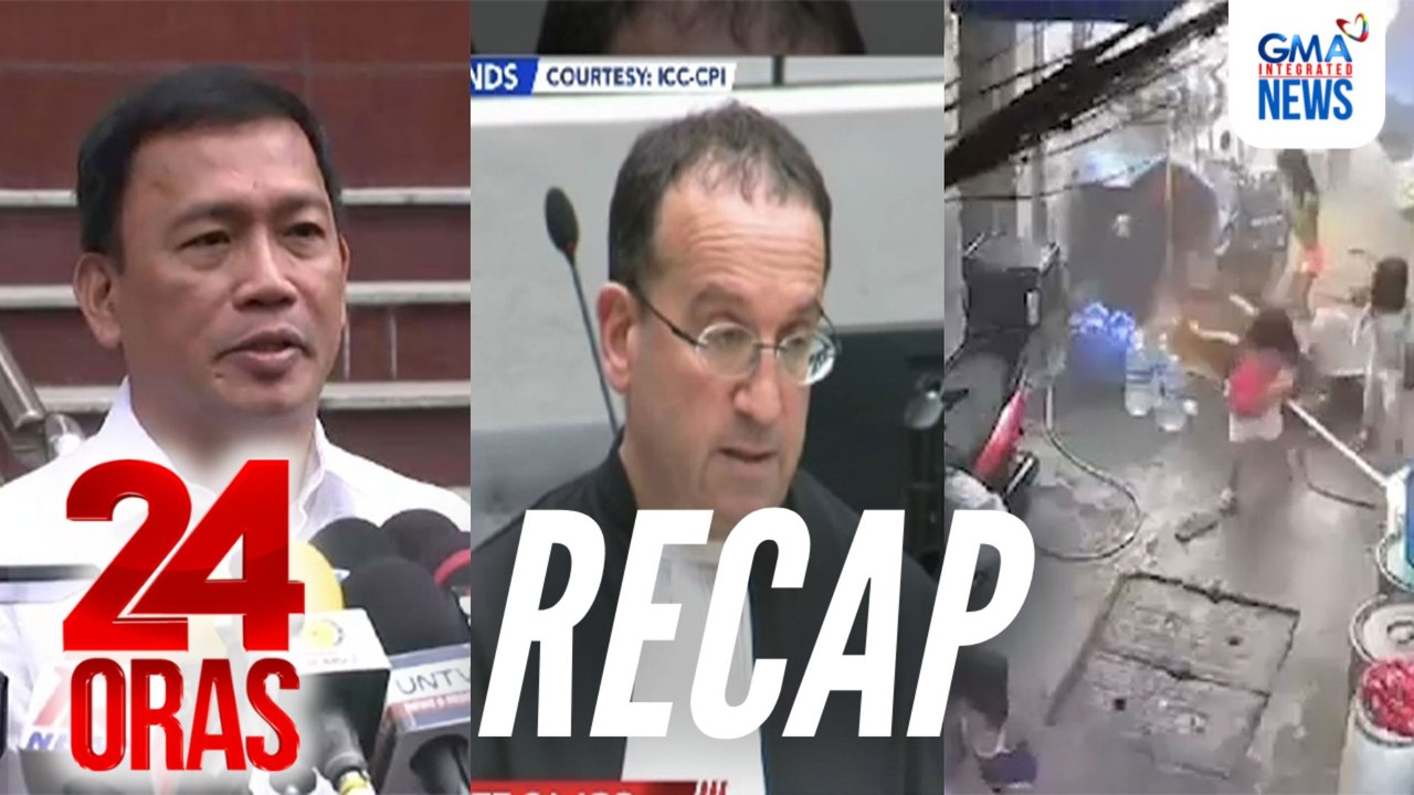 24 Oras: (Part 1) Day 3 ng Confirmation of Charges kay ex-pres. Duterte; Affidavit ng 18 'ex-marines' nasa Ombudsman na; Sunog sa Maynila at pagsabog ng LPG sa Navotas; atbp.