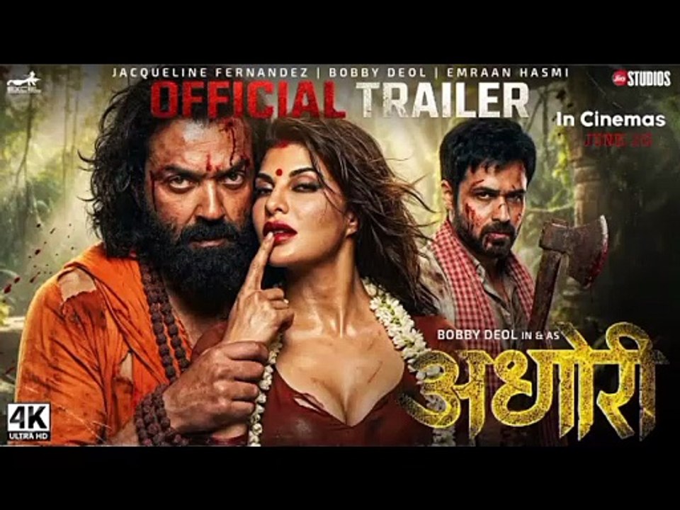 AGHORI - Official Trailer | Bobby Deol | Jacqueline Fernandez | Emraan Hashmi | New Movies 2026