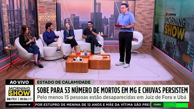 CHUVAS CAUSAM 53 mortos em Minas Gerais