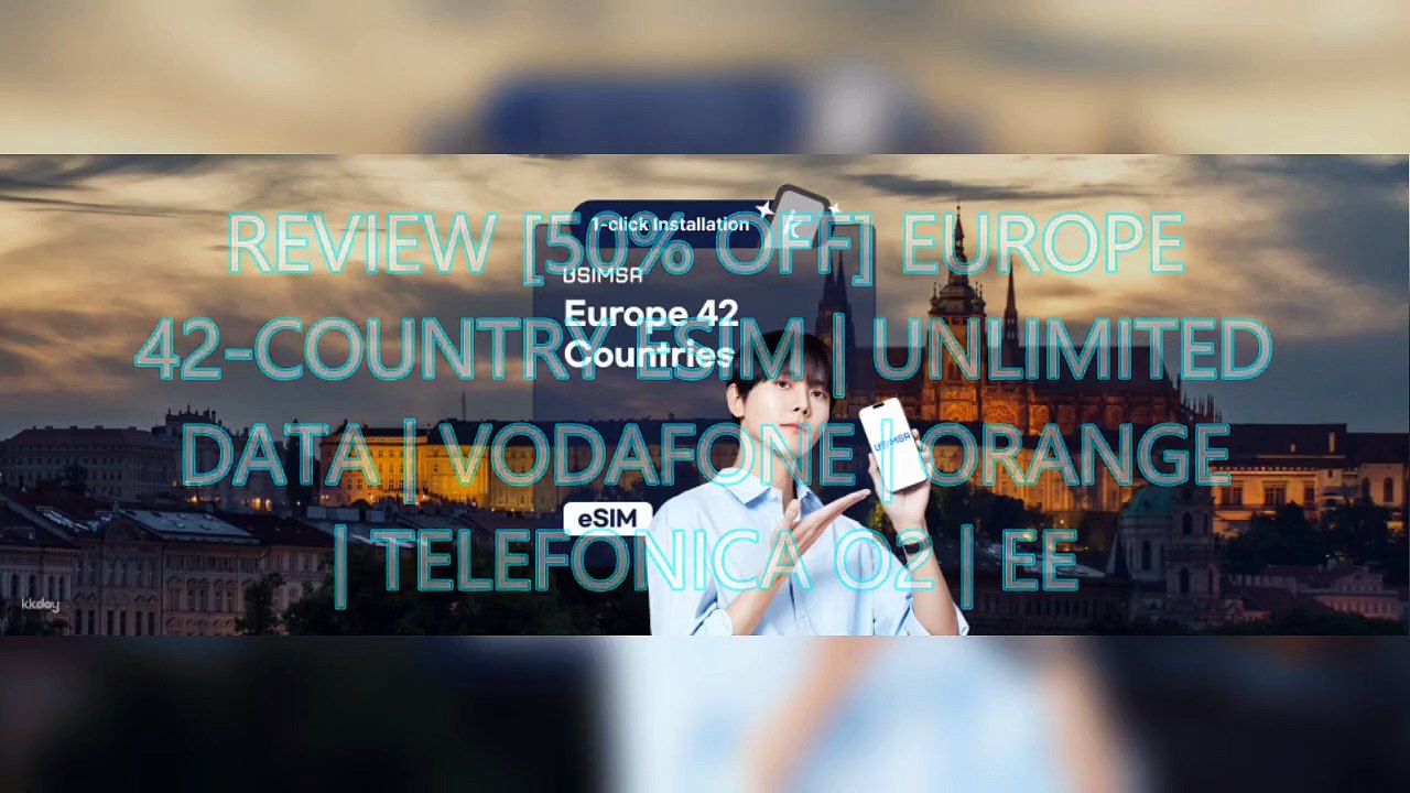 AGD - Review [50% Off] Europe 42-Country eSIM | Unlimited Data | Vodafone | Orange | Telefonica O2 | EE