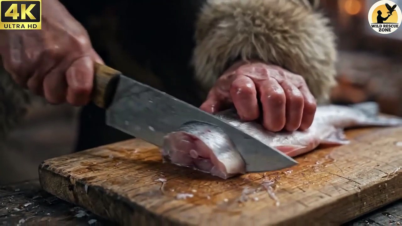 An_80_Year_Old_Woman_Rescues_a_Freezing_Polar_Bear_Cub_in_Siberia_A_Heart_Touching_Story_720P