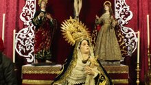Besapíes del Cristo de las Siete Palabras y  besamanos Virgen de los Remedios Hermandad de las Siete Palabras