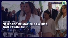 'O legado de Marielle e a luta não param aqui'