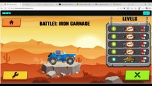 Car battle game video