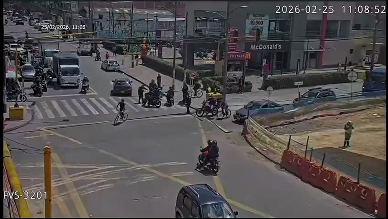 VIDEO | Arrestan a sicarios que habían asesinado a un hombre en Bogotá: hubo persecución
