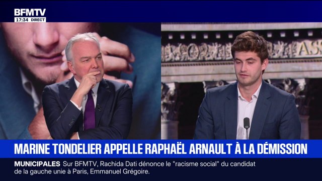 On a relevé trois irrégularités : Guilhem Carayon (UDR) affirme que des assistants parlementaires auprès de la Jeune garde n'ont pas été déclarés