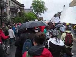 Manif contre le projet  C-484 au Québec