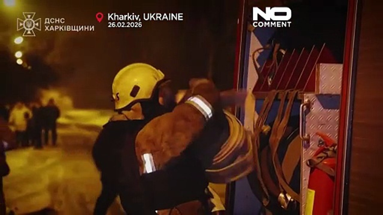 Attacchi russi notturni su Kharkiv e Zaporizhzhia, decine di feriti