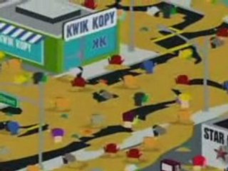 Southpark parodie batman the dark kgniht