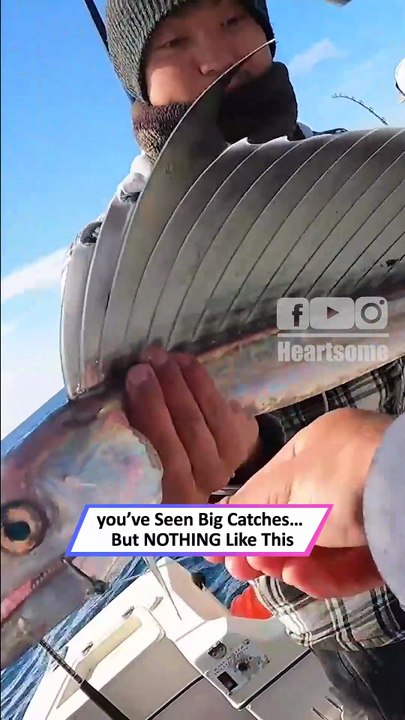 Rarest Deep-Sea Fish Ever Caught? This Looks Unreal! 🐟😱|| Heartsome 💖