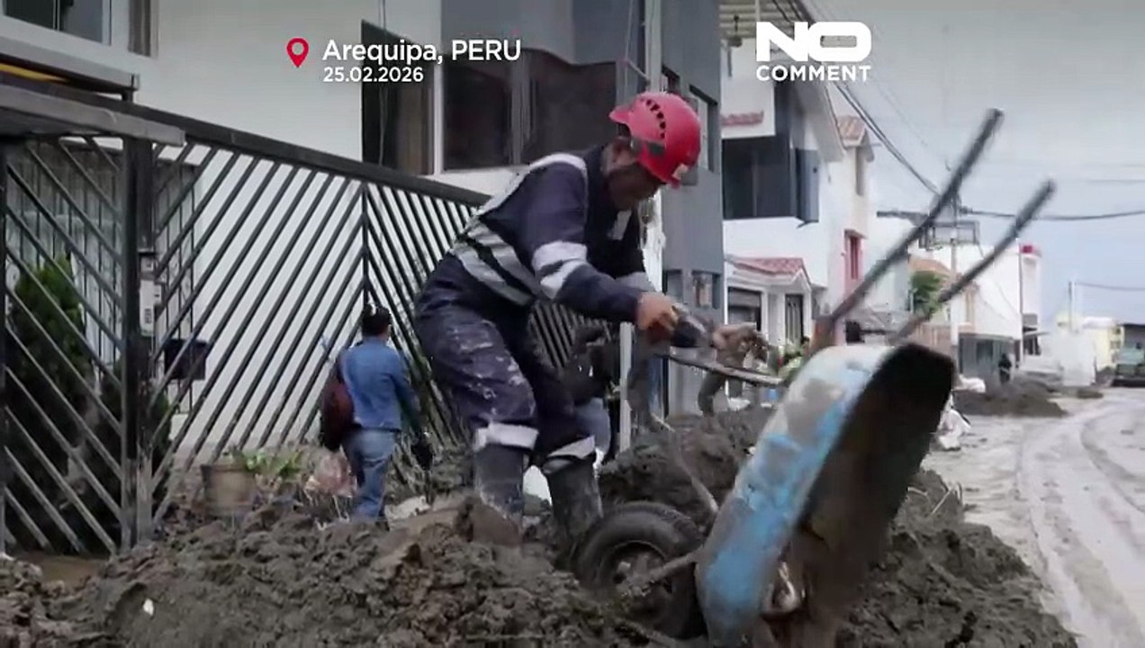 Peru ruft nach El-Niño-Fluten in Arequipa den Notstand aus