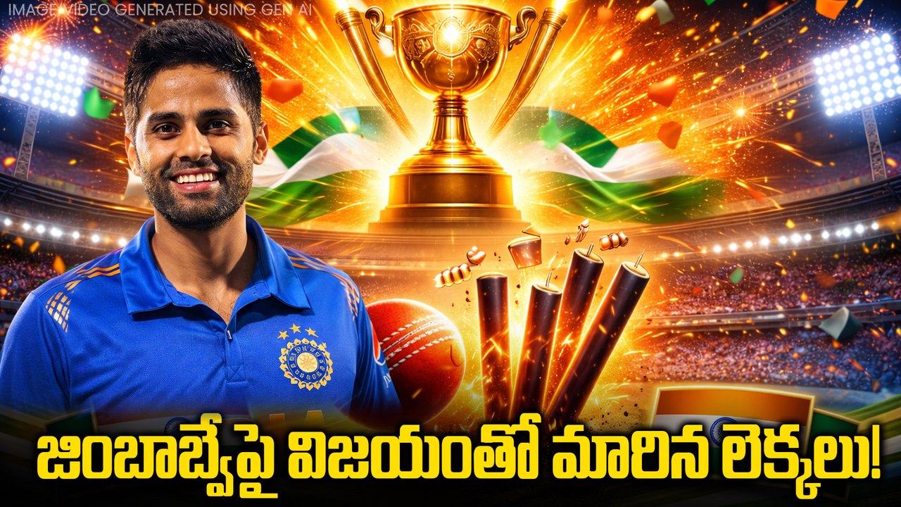 T20 World Cup 2026 : After Beating Zimbabwe, How Can India Reach Semis? | Oneindia Telugu