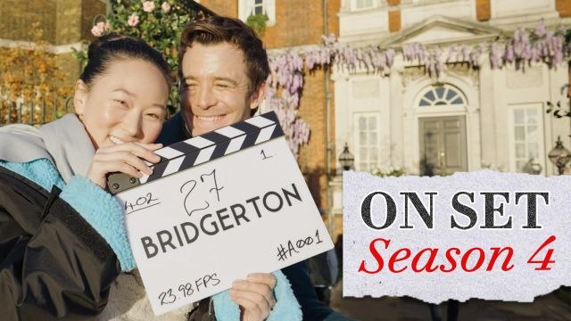 A Day On The Set of Bridgerton Season 4