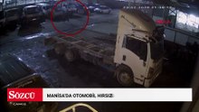 Manisa’da otomobil hırsızlığı kamerada