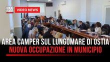 Camper sul lungomare di Ostia, nuova occupazione in municipio: salta il voto