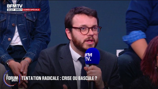FORUM BFM - L'antifascisme, c'est le fait de résister à ce qui menace la République , affirme Arthur Delaporte (PS)