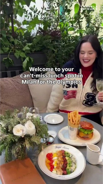Inside Milan's Ralph Lauren Restaurant