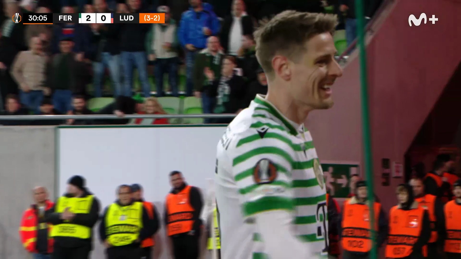 Ferencváros 2-0 Ludogorets: resumen y goles | Europa League (1/16)