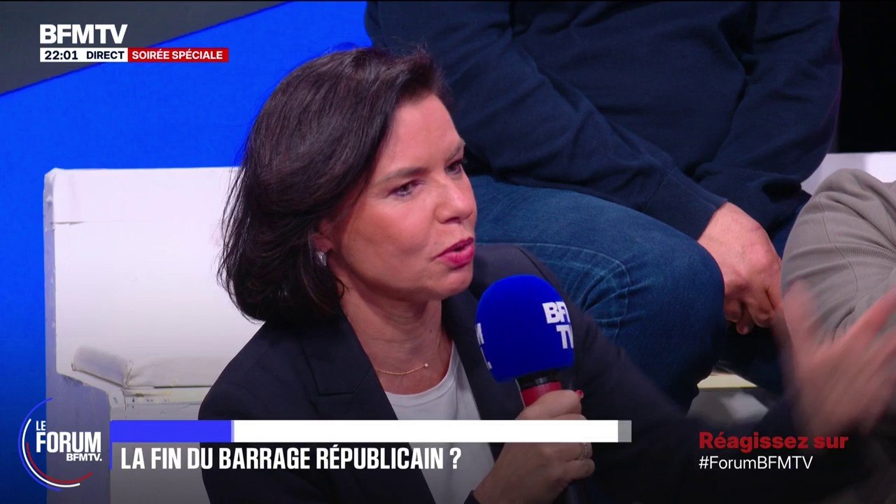 FORUM BFM - "LFI, c'est le meilleur tract pour le Rassemblement national", affirme Laurence Sailliet, ancienne députée européenne et ancienne membre des LR