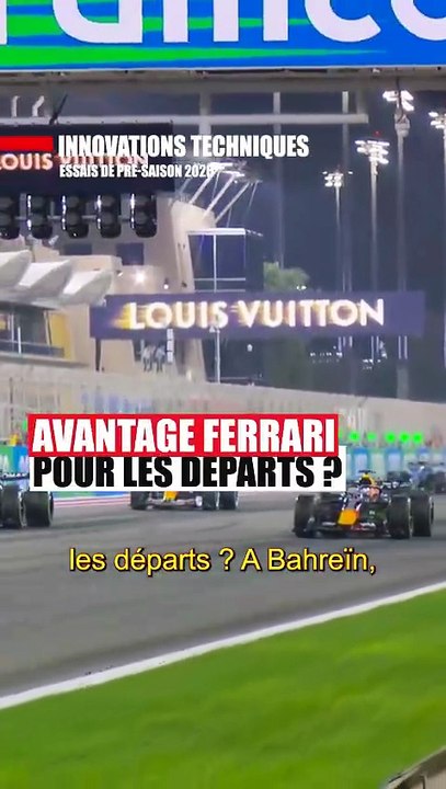 Avantage Ferrari au départ ? | Top innovations F1 2026 #Formule1 #F1 #Ferrari