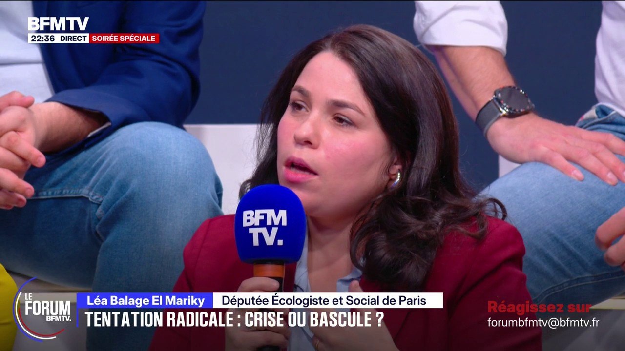 FORUM BFM - Présidentielle: Léa Balage El Mariky, députée "Écologiste et Social", "prend acte" du refus de LFI de participer à une primaire à gauche