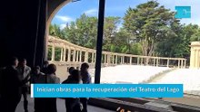 Comenzó la restauración integral del Teatro del Lago en el Bosque