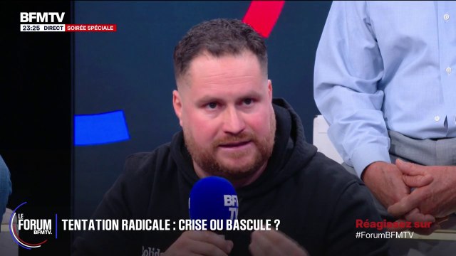 FORUM BFM - La radicalité, elle vient aujourd'hui parce qu'il faut répondre aux besoins , affirme Julien Troccaz, secrétaire fédéral SUD-Rail
