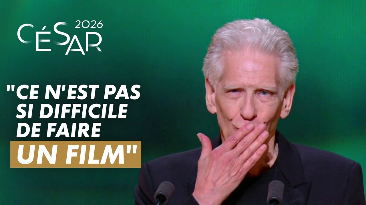 David Cronenberg : un film c'est toute une équipe ! - César 2026 - CANAL+