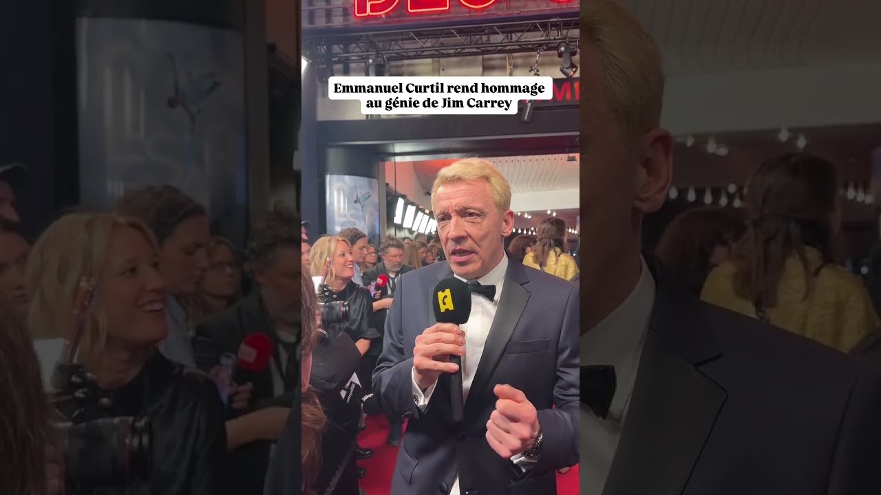 Emmanuel Curtil rend hommage au génie de Jim Carrey 😍
