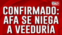 La AFA recurrirá a la Justicia para frenar una investigación "ilegítima" de la IGJ