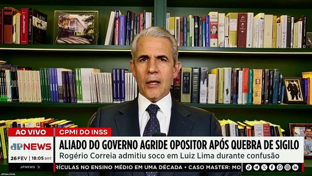 AGRESSÃO NA CPMI DO INSS / GIRÃO DIZ QUE GOVERNO TENTOU BARRAR | OS PINGOS NOS IS - 26/02/26