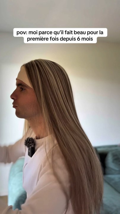Moi parce qu’il fait beau pour la première fois depuis 6 mois