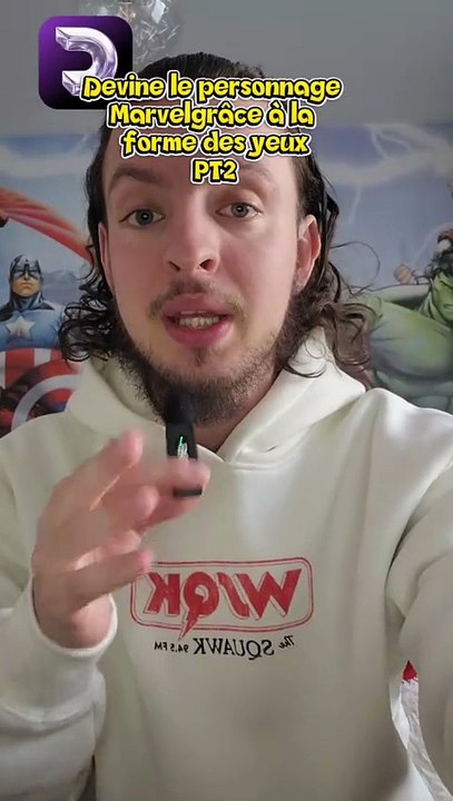 Vidéo exclusive DAILYMOTION - Devine le personnage Marvel grâce à la forme des yeux PT2