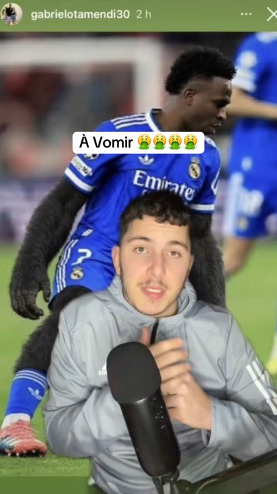 C’est à vomir ce que subi Vinícius