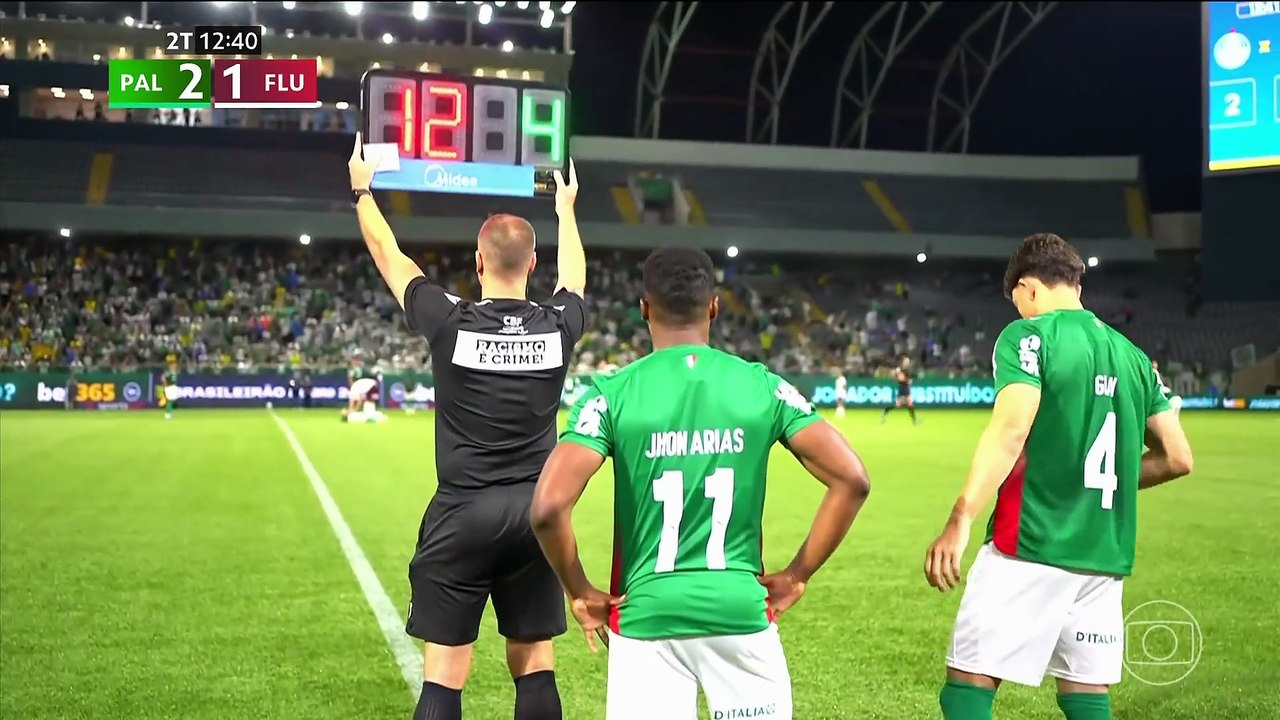Palmeiras x Fluminense (Campeonato Brasileiro 2026 4ª rodada) 2° tempo