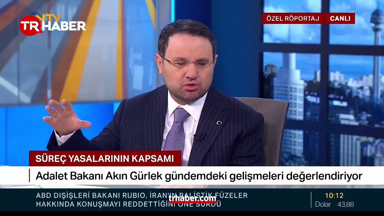 Adalet Bakanı Akın Gürlek: Terör sorununu aşacağız, umut hakkı yok