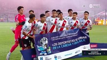 Ovación a Gallardo y silbidos al plantel de River en el Monumental