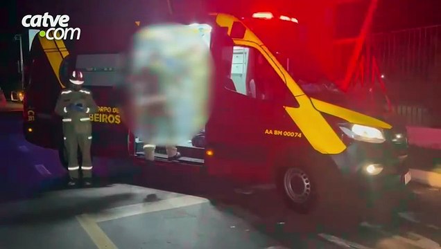 Motociclista de 45 anos fica ferido em batida com caminhão na BR-369, no bairro Morumbi