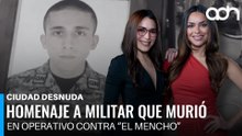 Así homenajearon a José Andrés, militar caído en el operativo contra “El Mencho”I Ciudad Desnuda