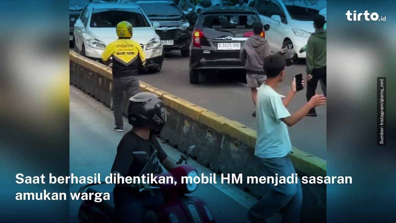 Polisi Ringkus Pengemudi Calya Ugal-ugalan di Gunung Sahari, Ditemukan Sajam & Senpi Mainan | Tirto Recap