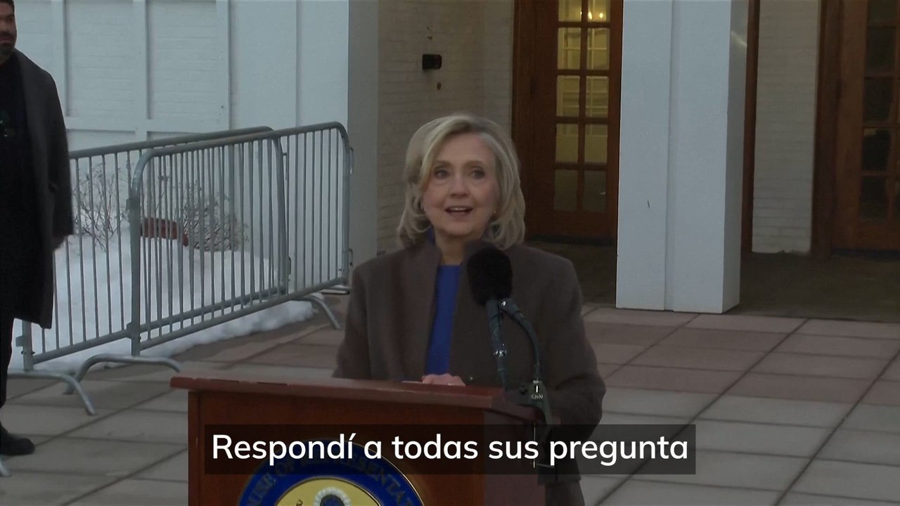 Hillary Clinton, al Congreso: “Nunca conocí a Epstein, ni supe de sus actividades delictivas”