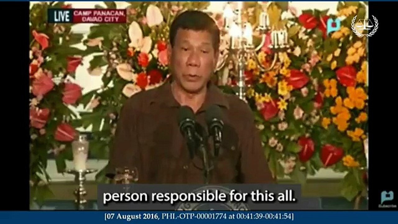 Duterte case: Day 2 of confirmation of charges hearing – 1st session