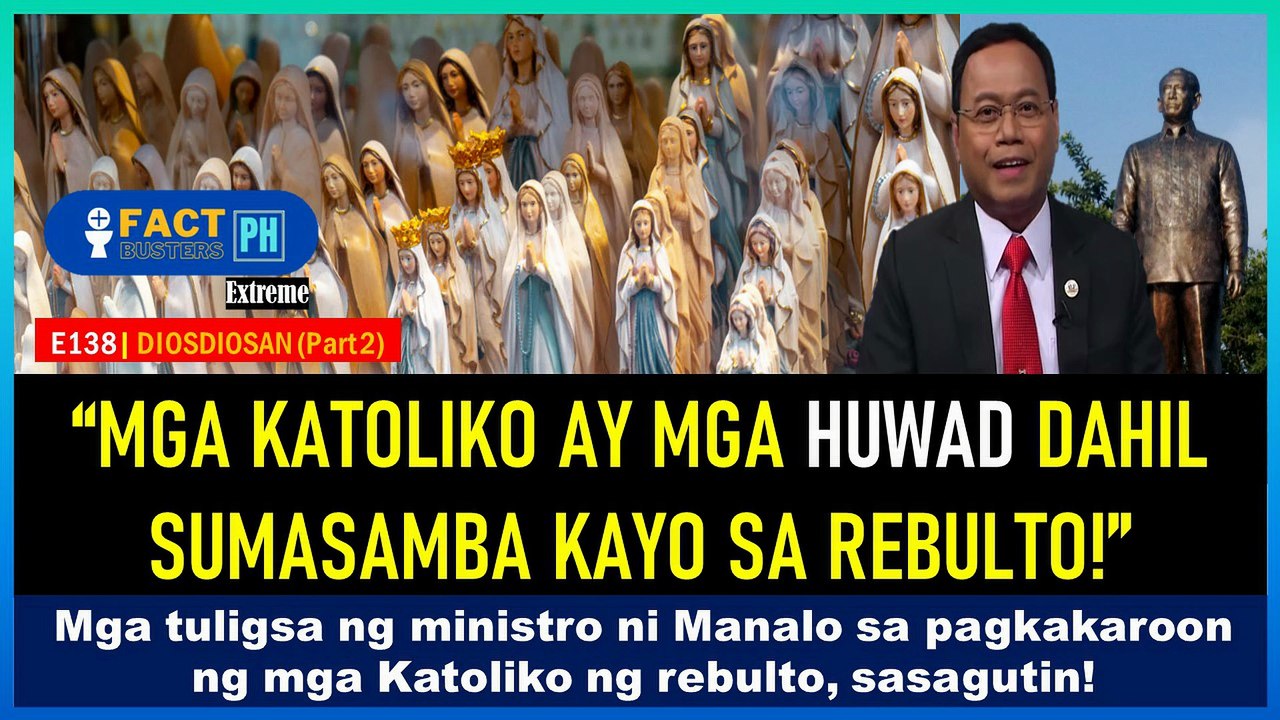 Totoo bang HUWAD ang mga Katoliko dahil sumasamba sila sa mga rebulto at larawan? Alamin!