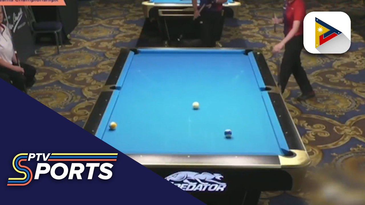 PH Billiard Team, nanaig kontra Puerto Tico at Netherlands sa WPA World Teams 10-Ball Championship
