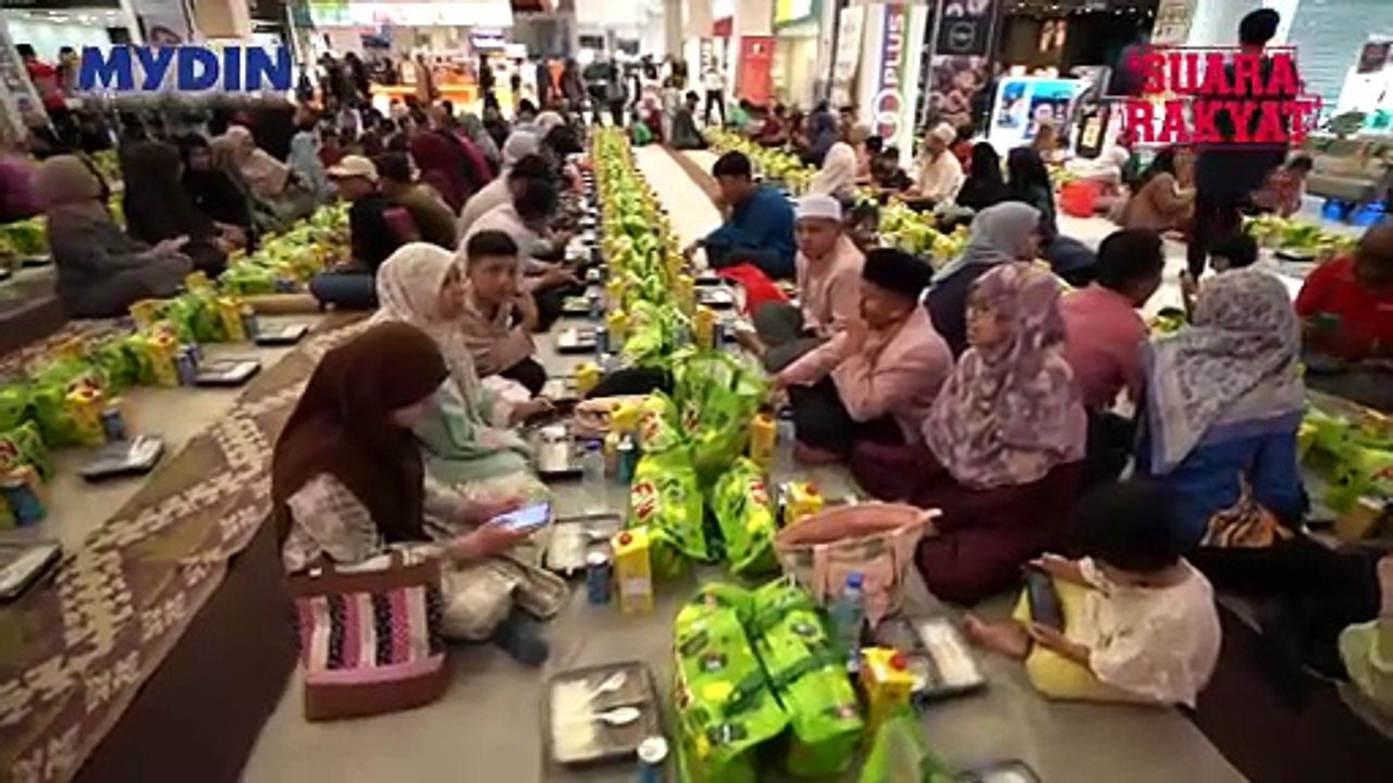 Lebih 1,000 meriahkan iftar Mydin Mutiara Rini
