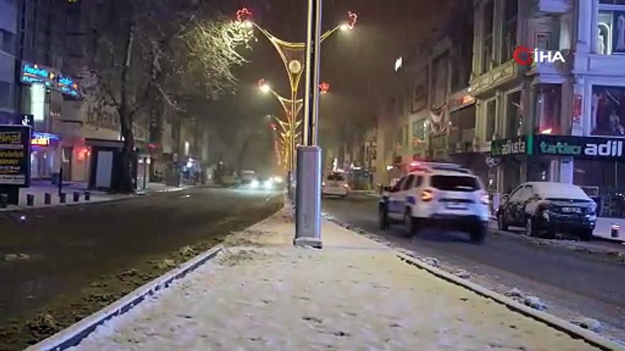 Erzincan’da eğitime kar engeli! Okullar 1 gün daha tatil