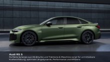 Audi RS 5 – Antriebskonzept – Animation