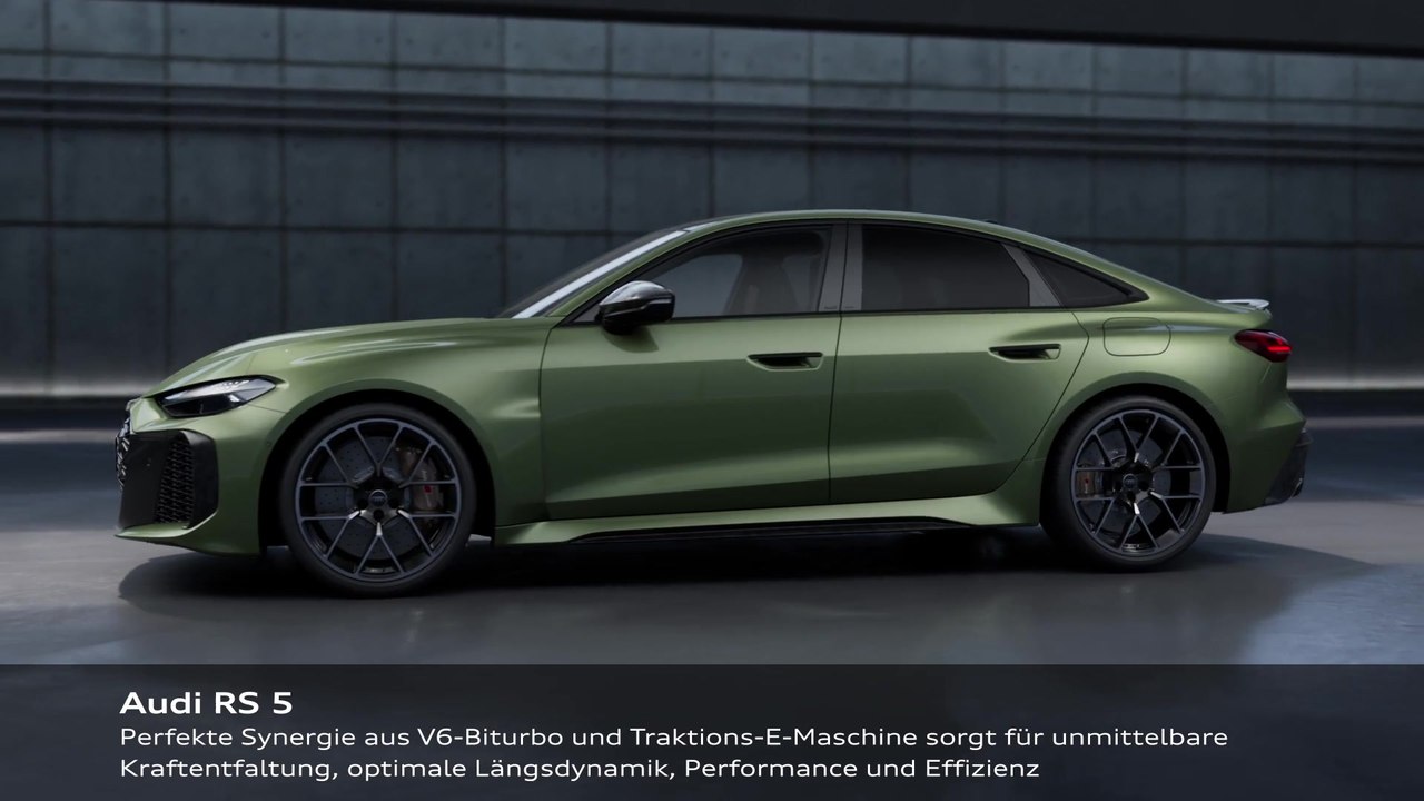 Audi RS 5 – Antriebskonzept – Animation